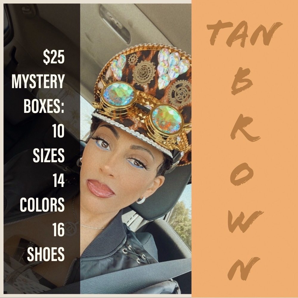 BROWN & TAN NEUTRALS MYSTERY BOX CURATED WITH 2, 3 Or 4 ITEMS